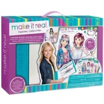 Kép 1/5 - Make it Real: Divattervező mega szett világító táblával és kiegészítőkkel
