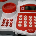 Kép 5/6 - Elektronikus piros-fehér multifunkciós pénztárgép kiegészítőkkel