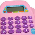 Kép 3/9 - Rózsaszín elektronikus pénztárgép kiegészítőkkel kétféle változatban