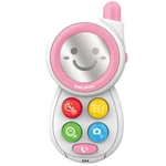 Kép 2/3 - Music World: Rózsaszín bébi telefon fénnyel és hanggal