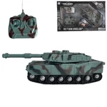 Kép 1/5 - RC Távirányítós terepmintás M1 Abrams tank fénnyel és hanggal 1/32-es méretarány 23 cm