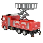 Kép 2/5 - Tűzoltó teherautó emelőkosárral 1/48