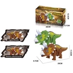 Kép 2/2 - Elemes triceratops figura fénnyel 25 cm