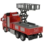 Kép 3/5 - Fire Truck: Lendkerekes emelőkosaras tűzoltóautó fénnyel és hanggal 20 cm