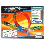Kép 2/2 - Track Racing versenypálya, hurokkal, kilövővel és két kisautóval