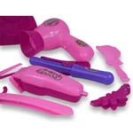 Kép 4/6 - Vouge Girl: 12 részes szépség szett fodrász kellékekkel, telefonnal és fülbevalóval