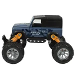 Kép 2/5 - Off-Road hátrahúzós szürke Land Rover terepjáró 1/32
