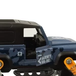 Kép 4/5 - Off-Road hátrahúzós szürke Land Rover terepjáró 1/32