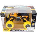 Kép 1/2 - Off-Road hátrahúzós sárga terepjáró 1/32