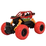 Kép 2/10 - Off-Road hátrahúzós kék rally autó 1/32