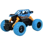 Kép 6/10 - Off-Road hátrahúzós kék rally autó 1/32