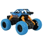 Kép 8/10 - Off-Road hátrahúzós kék rally autó 1/32