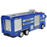 Kép 10/16 - Police Set: Lendkerekes rendőrségi teherautó fénnyel és hanggal többféle változatban 19 cm 1 db