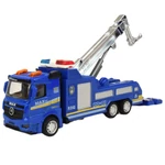 Kép 12/16 - Police Set: Lendkerekes rendőrségi teherautó fénnyel és hanggal többféle változatban 19 cm 1 db