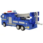 Kép 14/16 - Police Set: Lendkerekes rendőrségi teherautó fénnyel és hanggal többféle változatban 19 cm 1 db