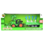 Kép 4/4 - Happy Farm Traktor pótkocsival és kiegészítőkkel
