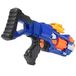 Kép 4/7 - Soft Bullet Gun: Forgótáras manuális szivacslövő fegyver töltényekkel 44 cm