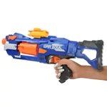 Kép 6/7 - Soft Bullet Gun: Forgótáras manuális szivacslövő fegyver töltényekkel 44 cm