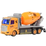 Kép 3/3 - RC Távirányítós betonkeverő mixer építőipari teherautó fénnyel 1/48 27 MHz20 cm