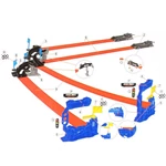 Kép 2/3 - Speed Track 22 db-os versenypálya szett kereszteződéssel és 2 db hátrahúzható kisautóval 1/64