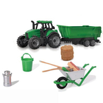 Kép 2/2 - Farm játékszett traktorral és szerszámokkal