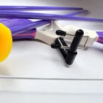 Kép 4/5 - Rózsaszín íj szett tapadókorongos nyílvesszőkkel 54 cm