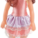 Kép 3/6 - Divat baba trendi ruhában hanggal 46 cm-es