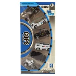 Kép 2/2 - Truck Team: Rendőrségi 6 db-os kisautó szett 1/64-es
