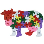 Kép 3/4 - ABC fa oktató boci puzzle