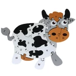 Kép 2/4 - Számos fa oktató bocis puzzle