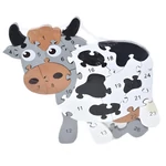 Kép 4/4 - Számos fa oktató bocis puzzle