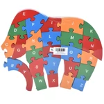 Kép 6/6 - ABC fa oktató elefántos puzzle