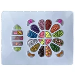 Kép 2/2 - Beads Series ékszerkészítő szett gyöngyökkel, hajgumival és medállal