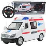 Kép 1/3 - Távirányítós RC mentőautó fénnyel 27Mhz 1/48