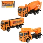 Kép 1/11 - Truck: Fém építőipari járművek többféle változatban 19 cm