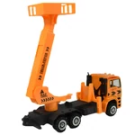 Kép 7/11 - Truck: Fém építőipari járművek többféle változatban 19 cm