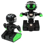 Kép 2/4 - Interaktív távirányítós robot fekete-zöld színben fénnyel és hanggal