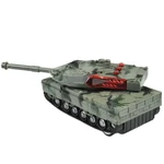 Kép 2/4 - RC Távirányítós M1 Abrams tank fény és hangeffektekkel 1/32-es méretarány 22 cm
