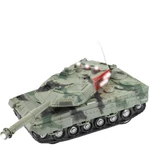 Kép 4/4 - RC Távirányítós M1 Abrams tank fény és hangeffektekkel 1/32-es méretarány 22 cm