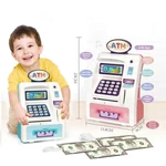 Kép 2/2 - Elektromos bébi ATM automata fénnyel és hanggal