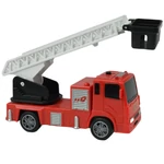 Kép 3/4 - Rescue Vehicle: Hátrahúzható létrás tűzoltóautó 13 cm