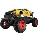 Kép 5/5 - RC Sárga Off-Road távirányítós Camaro izomautó fénnyel 27 MHz 1/14
