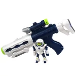 Kép 2/8 - Lézeres fegyver szett fénnyel és robot figurával