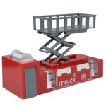 Kép 3/9 - City Truck Átalakítható tűzoltósági teherautó jelzőtáblákkal 1/48