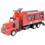 Kép 7/9 - City Truck Átalakítható tűzoltósági teherautó jelzőtáblákkal 1/48