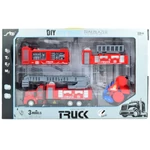 Kép 9/9 - City Truck Átalakítható tűzoltósági teherautó jelzőtáblákkal 1/48