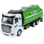 Kép 2/9 - City Truck Átalakítható szemétszállító teherautó jelzőtáblákkal 1/48