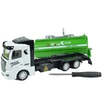 Kép 6/9 - City Truck Átalakítható szemétszállító teherautó jelzőtáblákkal 1/48