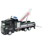 Kép 2/9 - City Truck Átalakítható rendőrségi teherautó jelzőtáblákkal 1/48
