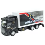 Kép 7/9 - City Truck Átalakítható rendőrségi teherautó jelzőtáblákkal 1/48